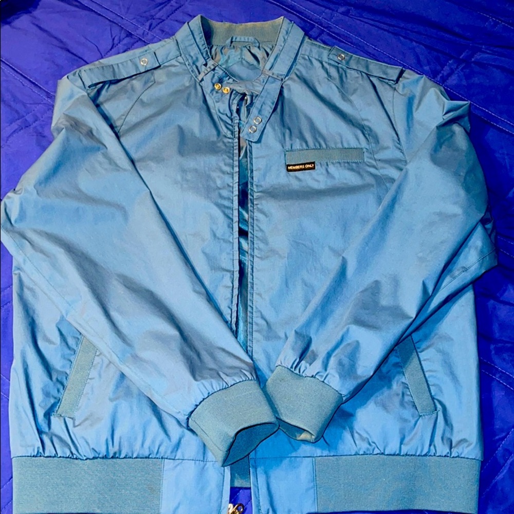 Vintage Members Only Iconic Racer jacket.